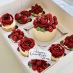 Crimson | the luxe bento box | wording customizable